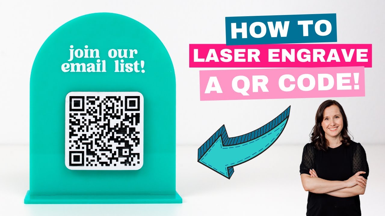 Crafting QR Codes with a Laser Cutter: Wood, Acrylic, and Two-Tone Acrylic