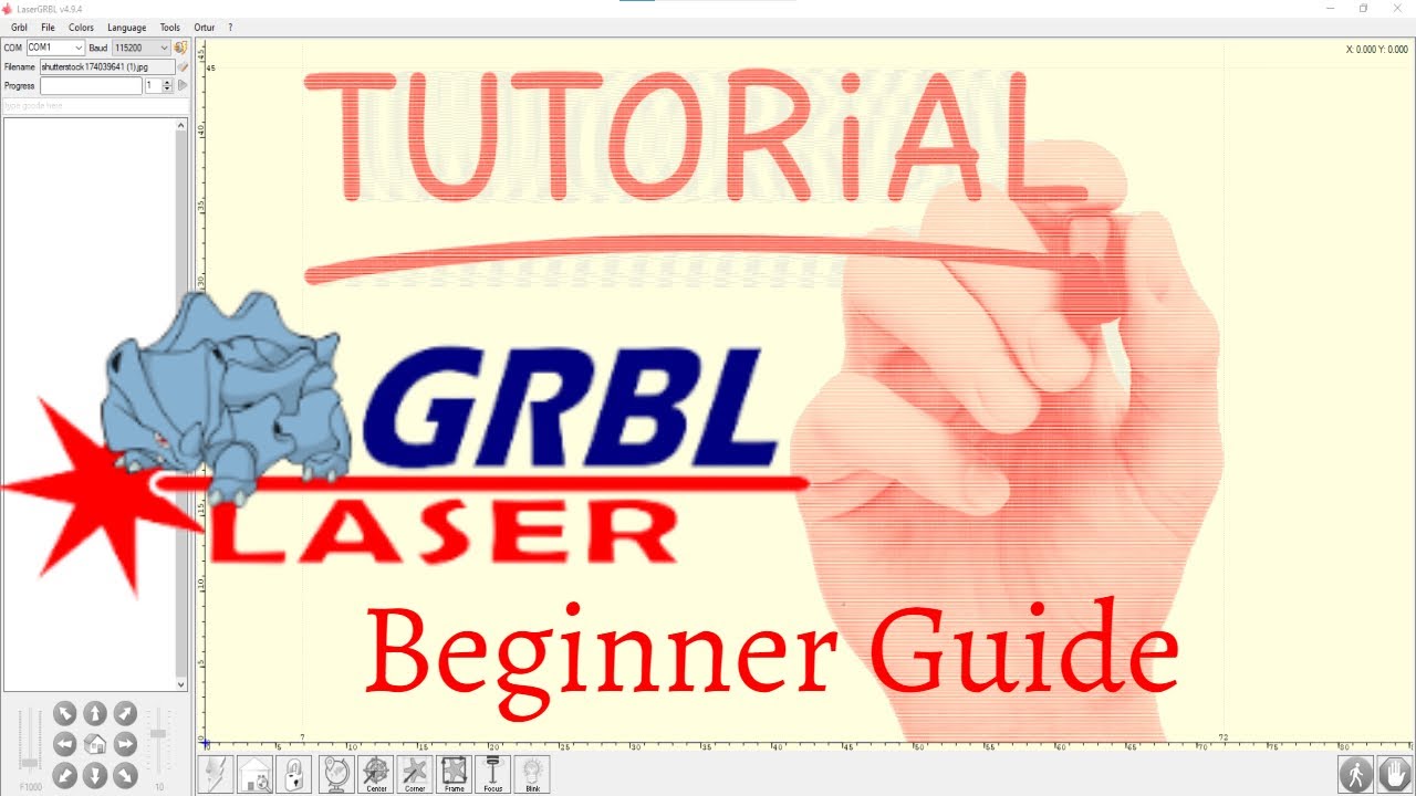 Complete LaserGRBL Beginner Tutorial for Laser Engraving Setup and ...